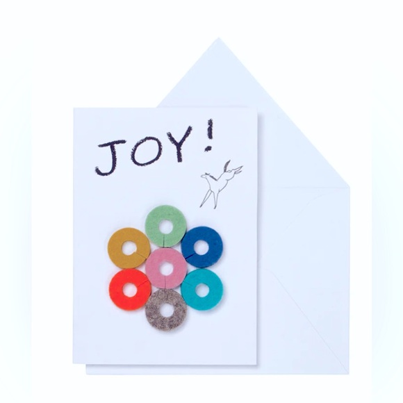 GRAF LANZ Wool Felt Wine-Oates Glass Markers - Picture 2 of 4